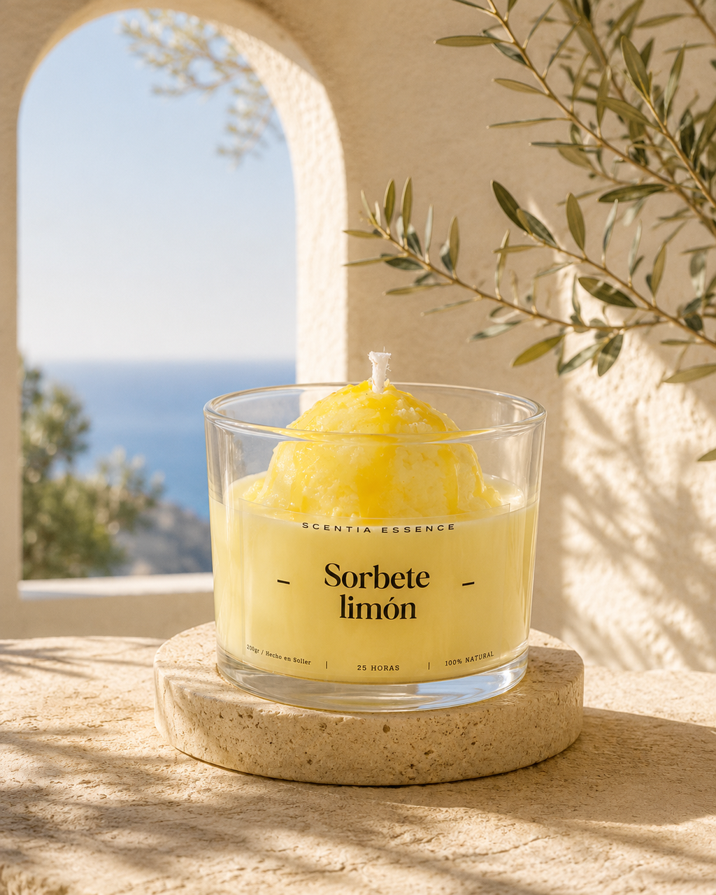 Lemon sorbet