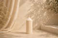 Fluted Pillar Sculpture