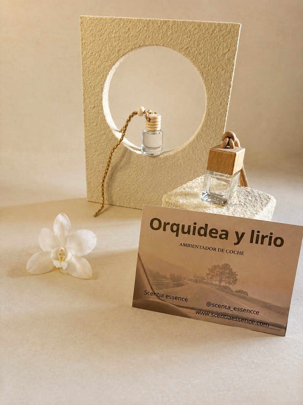 Ambientador de coche.Elige tu aroma